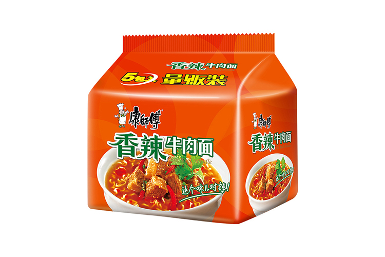 MASTER KANG HAOZHIWEI SPICY BEEF NOODLE 5PACKS